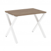 Loft Стол рабочий VR.L-SRX-1.7 Дуб Аризона/Металл Белый 980*720*750 Loft Стол рабочий VR.L-SRX-1.7 Дуб Аризона/Металл Белый 980*720*750