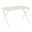 Loft Стол рабочий VR.L-SRX-2.7 Денвер Светлый/Металл Белый 1180*720*750