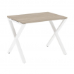 Loft Стол рабочий VR.L-SRX-1.7 Дуб Аттик/Металл Белый 980*720*750 Loft Стол рабочий VR.L-SRX-1.7 Дуб Аттик/Металл Белый 980*720*750