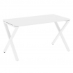 Loft Стол рабочий VR.L-SRX-3.7 Белый Бриллиант/Металл Белый 1380*720*750