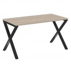 Loft Стол рабочий VR.L-SRX-3.7 Дуб Аттик/Металл Черный 1380*720*750