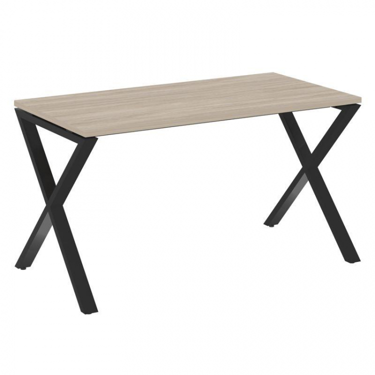 Loft Стол рабочий VR.L-SRX-3.7 Дуб Аттик/Металл Черный 1380*720*750