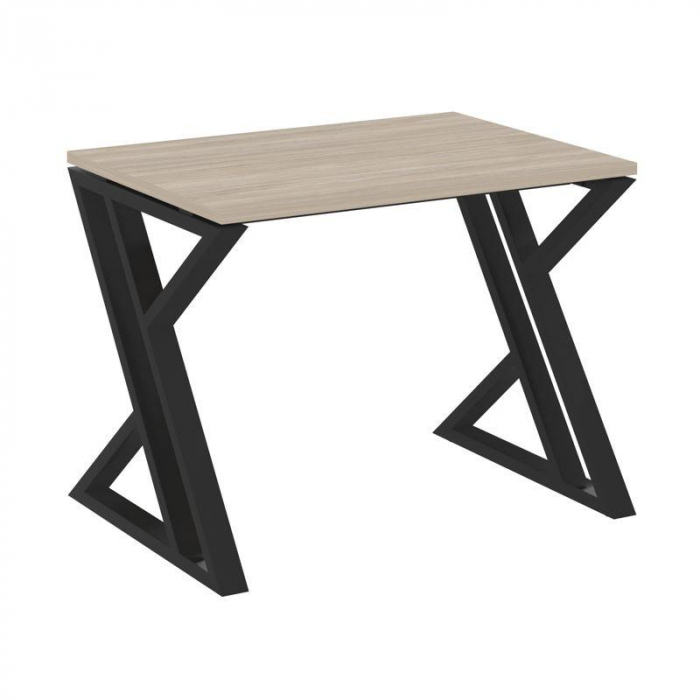 Loft Стол рабочий VR.L-SRZ-1.7 Дуб Аттик/Металл Черный 980*720*750