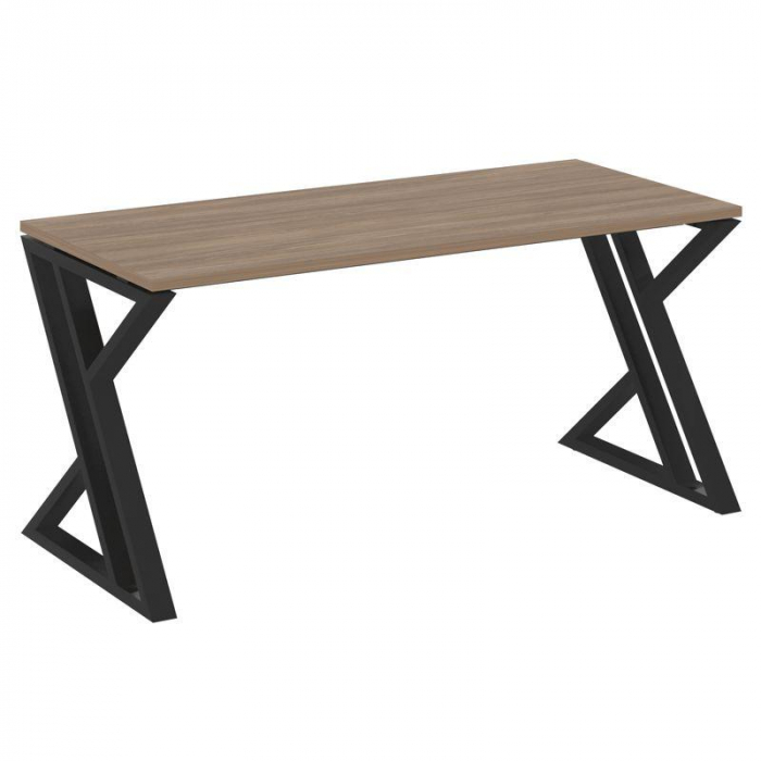 Лофт Стол рабочий VR.L-SRZ-4.7 Дуб Аризона/Металл Черный 1580*720*750