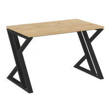 Loft Стол рабочий VR.L-SRZ-2.7 Тиквуд Светлый/Металл Черный 1180*720*750