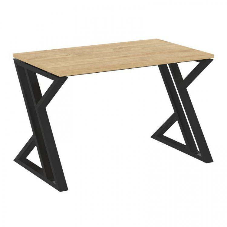 Loft Стол рабочий VR.L-SRZ-2.7 Тиквуд Светлый/Металл Черный 1180*720*750