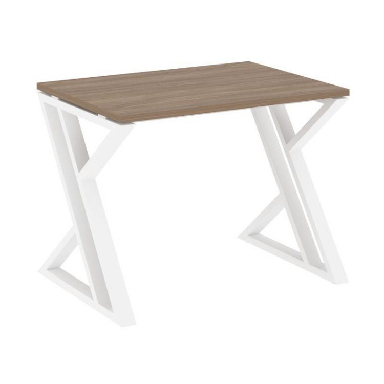Loft Стол рабочий VR.L-SRZ-1.7 Дуб Аризона/Металл Белый 980*720*750