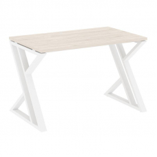 Loft Стол рабочий VR.L-SRZ-2.7 Денвер Светлый/Металл Белый 1180*720*750