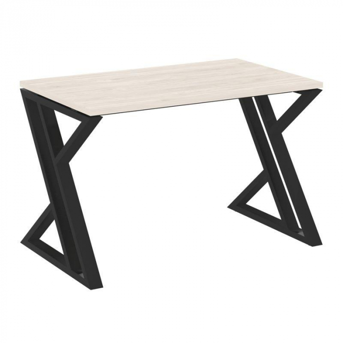 Loft Стол рабочий VR.L-SRZ-2.7 Денвер Светлый/Металл Черный 1180*720*750