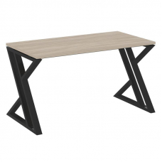 Loft Стол рабочий VR.L-SRZ-3.7 Дуб Аттик/Металл Черный 1380*720*750