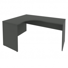 Riva Стол криволинейный левый А.СА-4 (L) Антрацит 1600*1200*750