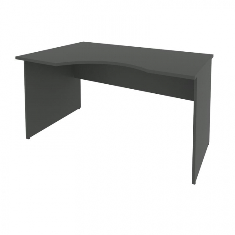 Riva Стол криволинейный левый А.СА-2 (L) Антрацит 1400*900*750