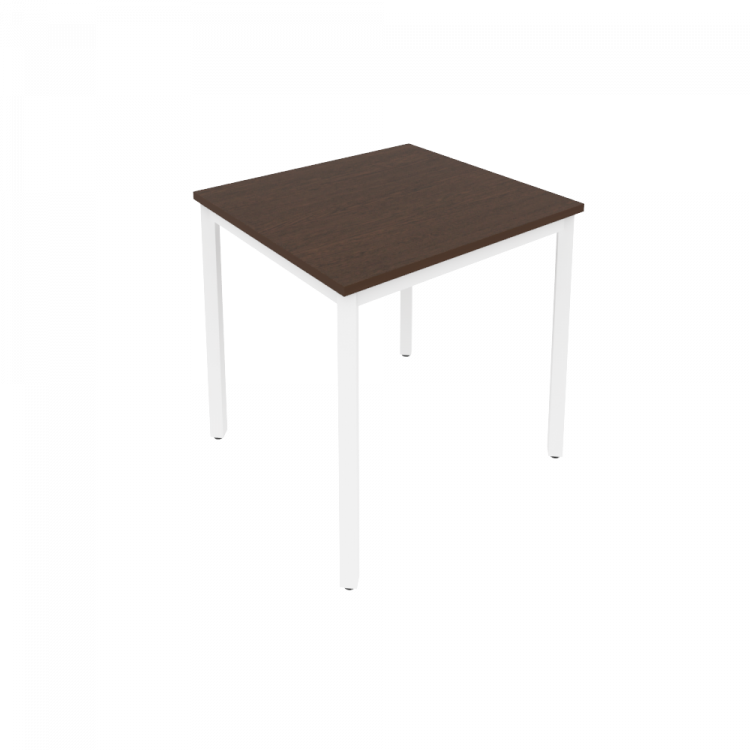 Slim Стол письменный на металлокаркасе С.СП-2 Венге Цаво/Металл Белый 780*720*750