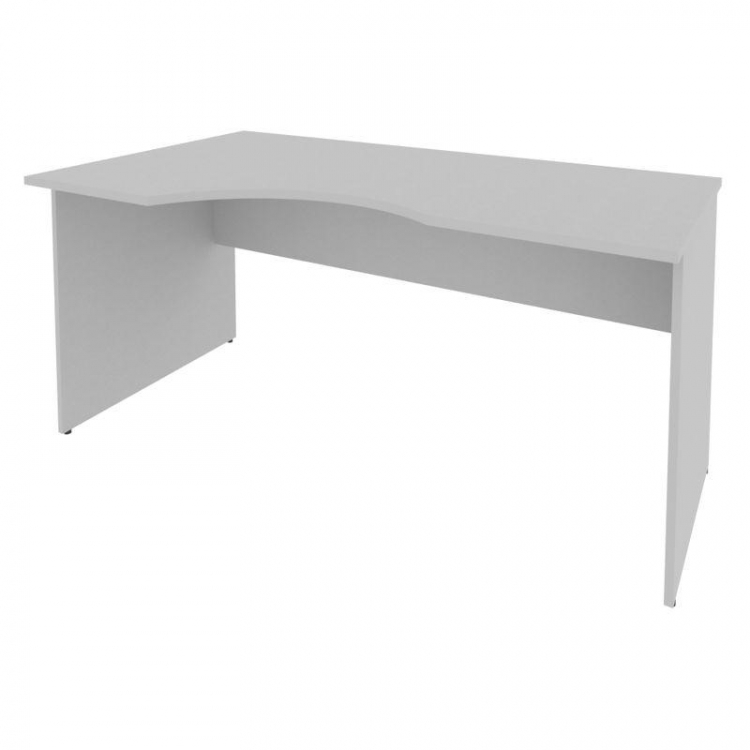 Riva Стол криволинейный левый А.СА-1 (L) Серый 1600*900*750