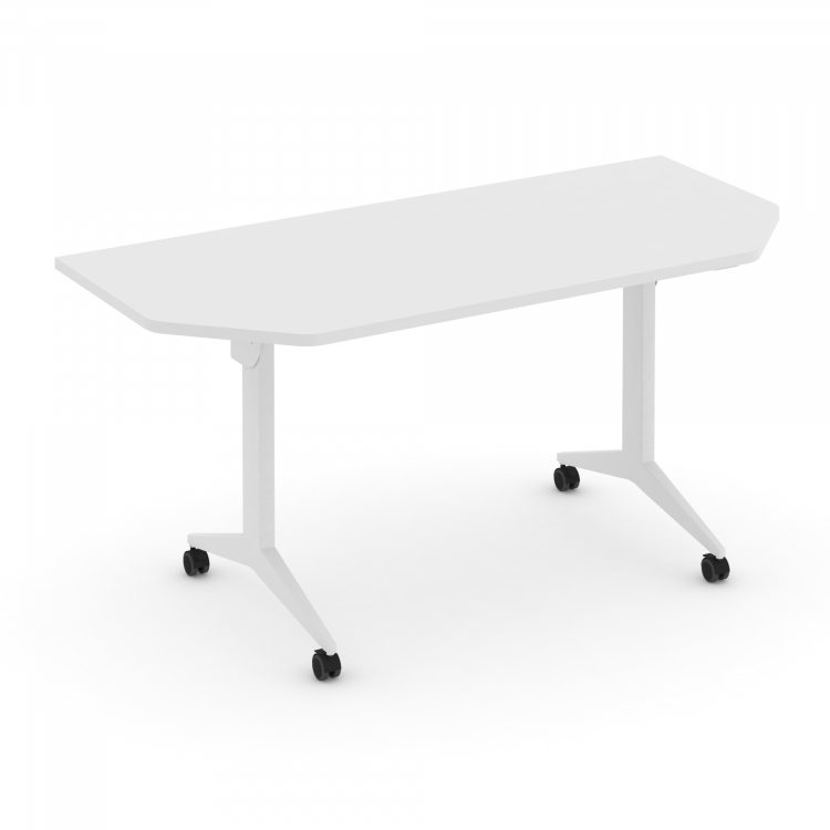 X-Pull Стол складной мобильный X.M-7.T2 Белый Бриллиант/Металл Белый 1580*720*753