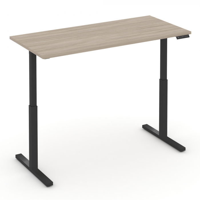 Мув Ап Стол электроподъемный MV.SE-4.7 Дуб Аттик/Металл Черный 1580*720*720-1190