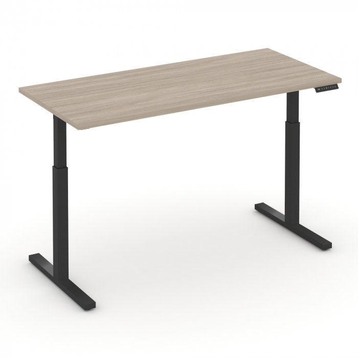 Мув Ап Стол электроподъемный MV.SE-4.7 Дуб Аттик/Металл Черный 1580*720*720-1190