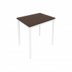 Slim Стол письменный на металлокаркасе С.СП-2.1 Венге Цаво/Металл Белый 780*600*750
