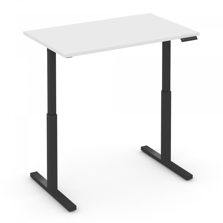 Move up Стол электроподъемный MV.SE-2.7 Белый Бриллиант/Металл Черный 1180*720*720-1190