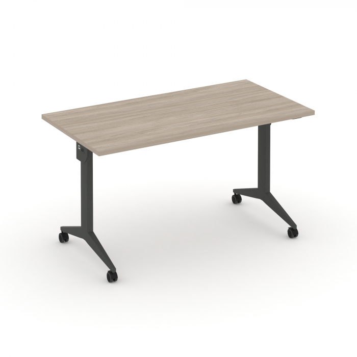 X-Pull Стол складной мобильный X.M-3.7 Дуб Аттик/Металл Антрацит 1380*720*753