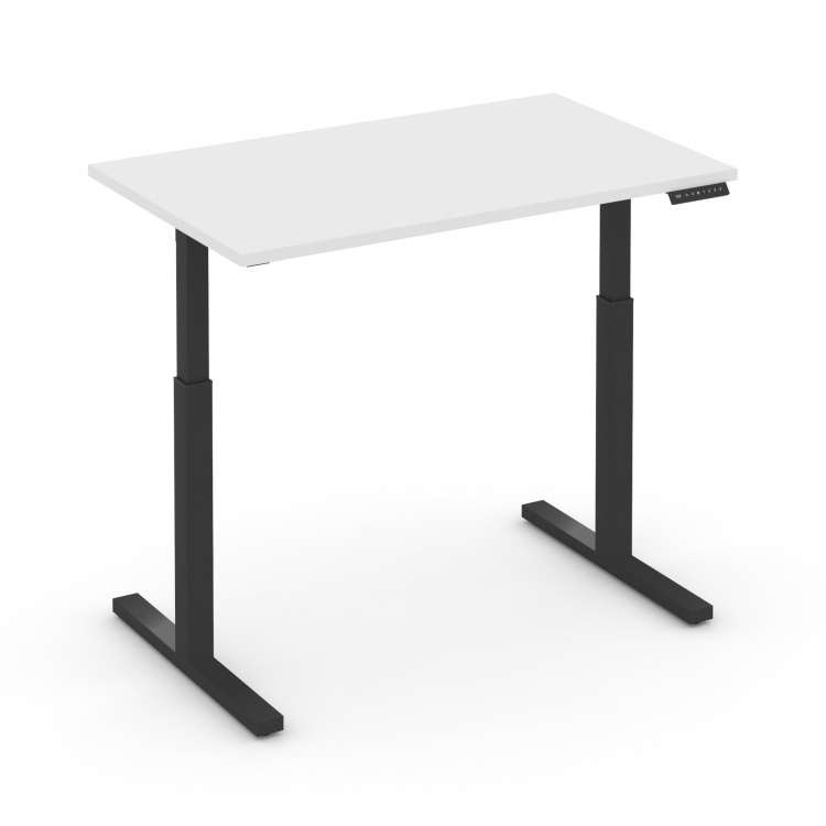 Move up Стол электроподъемный MV.SE-2.7 Белый Бриллиант/Металл Черный 1180*720*720-1190