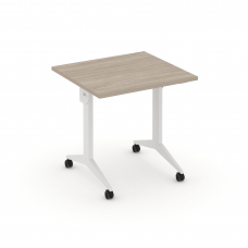 X-Pull Стол складной мобильный X.M-0.7 Дуб Аттик/Металл Белый 780*720*753