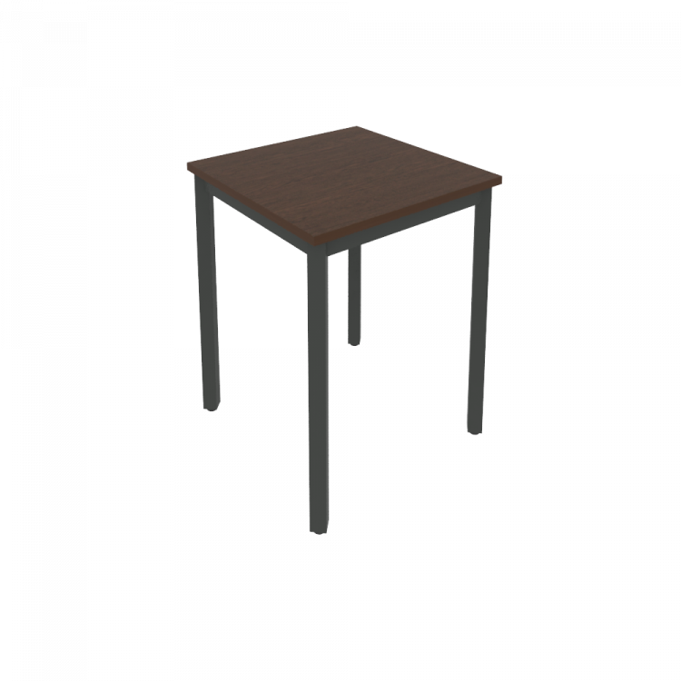 Slim Стол письменный на металлокаркасе С.СП-1.1 Венге Цаво/Металл Антрацит 600*600*750
