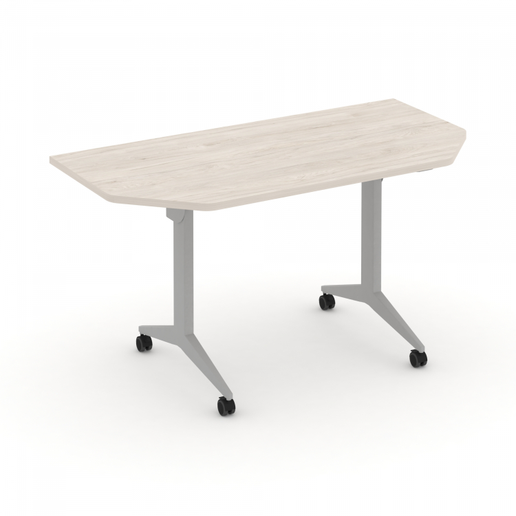 X-Pull Стол складной мобильный X.M-7.T1 Денвер Светлый/Металл Серый 1440*720*753