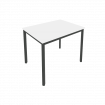 Slim Стол письменный на металлокаркасе С.СП-3 Белый/Металл Антрацит 980*720*750