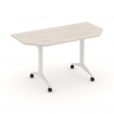 X-Pull Стол складной мобильный X.M-7.T1 Денвер Светлый/Металл Белый 1440*720*753