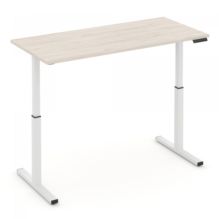 Move up Стол электроподъемный MV.SE-4.7 Денвер Светлый/Металл Белый 1580*720*720-1190