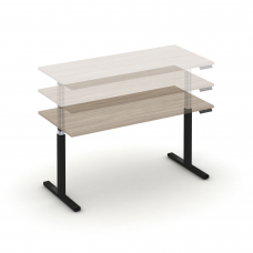 Move up Стол электроподъемный MV.SE-4.7 Дуб Аттик/Металл Антрацит 1580*720*720-1190