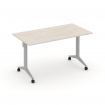 X-Pull Стол складной мобильный X.M-3.7 Денвер Светлый/Металл Серый 1380*720*753