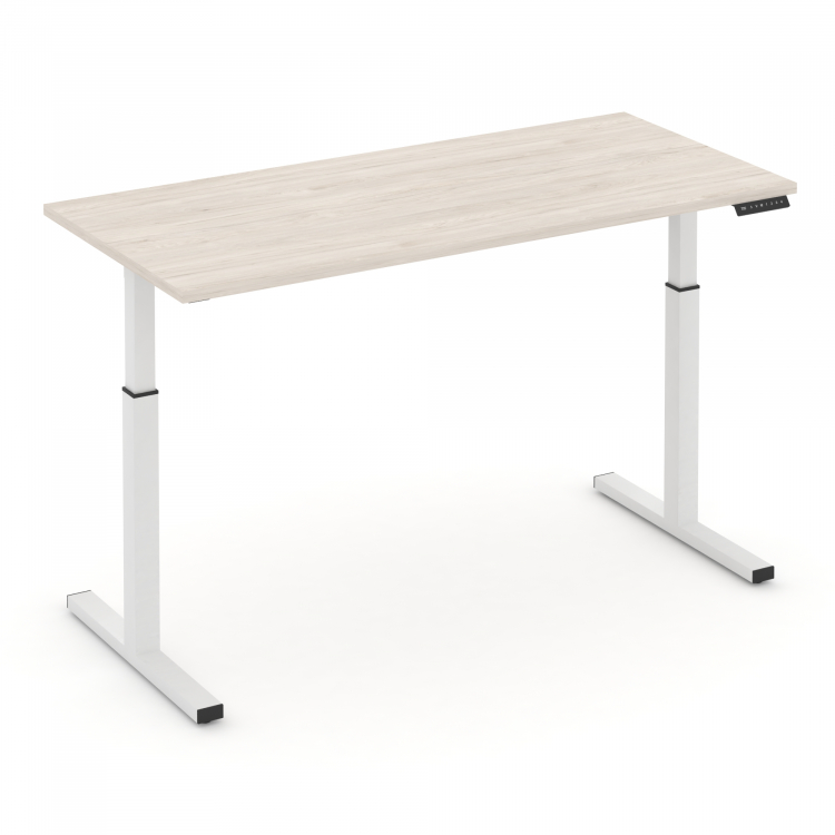 Move up Стол электроподъемный MV.SE-4.7 Денвер Светлый/Металл Белый 1580*720*720-1190