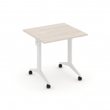 X-Pull Стол складной мобильный X.M-0.7 Денвер Светлый/Металл Белый 780*720*753