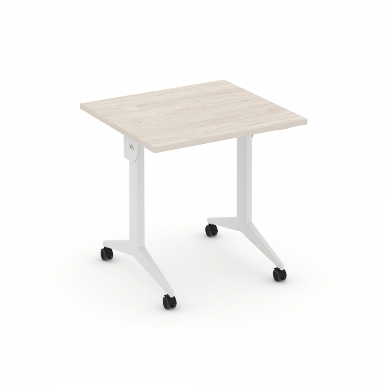 X-Pull Стол складной мобильный X.M-0.7 Денвер Светлый/Металл Белый 780*720*753