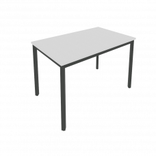 Slim Стол письменный на металлокаркасе С.СП-4 Серый/Металл Антрацит 1180*720*750