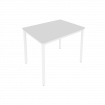 Slim Стол письменный на металлокаркасе С.СП-3 Серый/Металл Белый 980*720*750