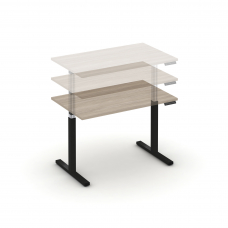 Move up Стол электроподъемный MV.SE-2.7 Дуб Аттик/Металл Антрацит 1180*720*720-1190