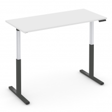 Move up Стол электроподъемный MV.SE-4.7 Белый Бриллиант/Металл Антрацит 1580*720*720-1190