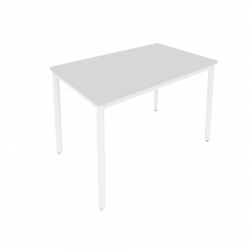 Slim Стол письменный на металлокаркасе С.СП-4 Серый/Металл Белый 1180*720*750