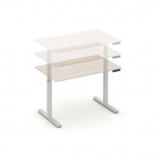 Move up Стол электроподъемный MV.SE-2.7 Денвер Светлый/Металл Белый 1180*720*720-1190
