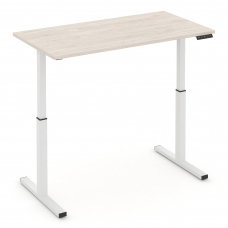 Move up Стол электроподъемный MV.SE-3.7 Денвер Светлый/Металл Белый 1380*720*720-1190
