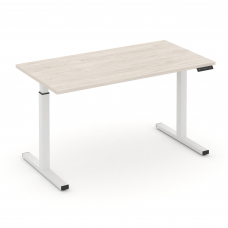 Move up Стол электроподъемный MV.SE-3.7 Денвер Светлый/Металл Белый 1380*720*720-1190
