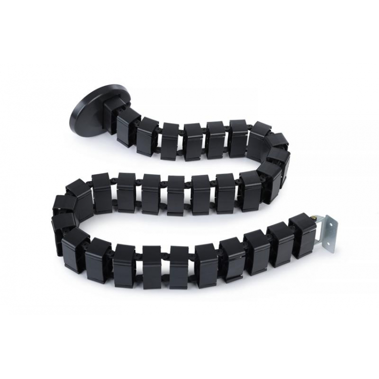 Кабель-канал вертикальный 1300мм KKV-130 Черный