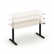 Move up Стол электроподъемный MV.SE-4.7 Денвер Светлый/Металл Черный 1580*720*720-1190