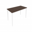 Slim Стол письменный на металлокаркасе С.СП-4.1 Венге Цаво/Металл Белый 1180*600*750