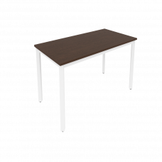 Slim Стол письменный на металлокаркасе С.СП-4.1 Венге Цаво/Металл Белый 1180*600*750