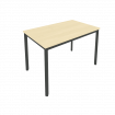 Slim Стол письменный на металлокаркасе С.СП-4 Клен/Металл Антрацит 1180*720*750
