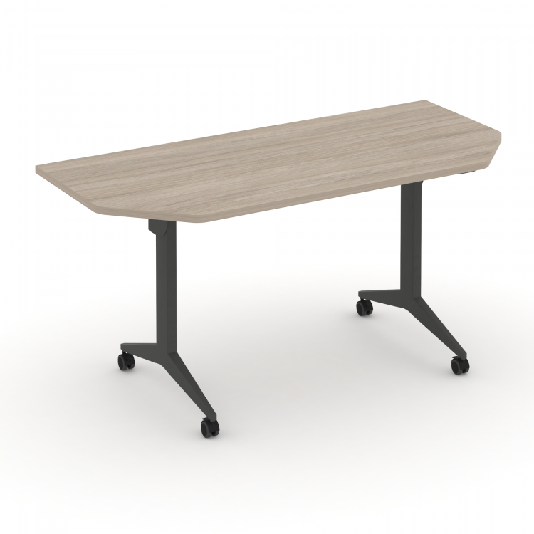 X-Pull Стол складной мобильный X.M-7.T2 Дуб Аттик/Металл Антрацит 1580*720*753